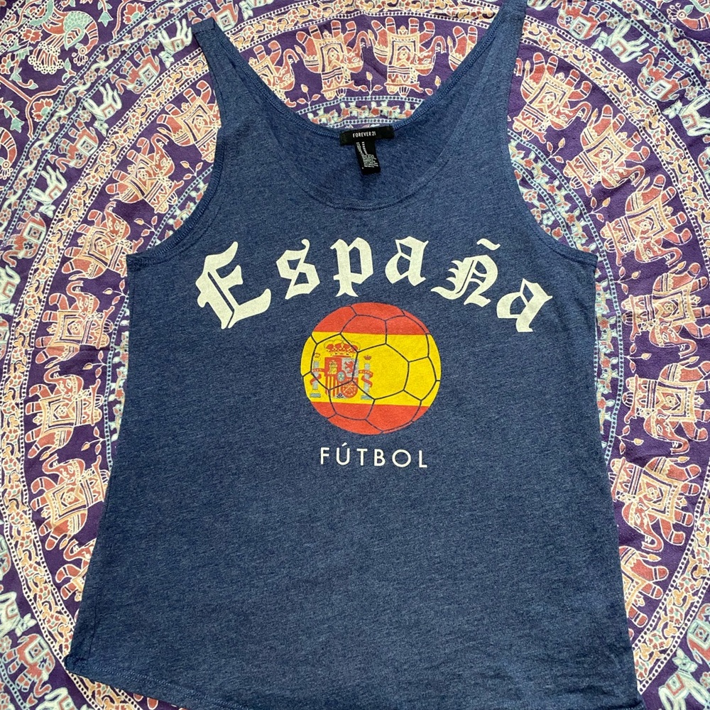 Forever 21 España futbol tank